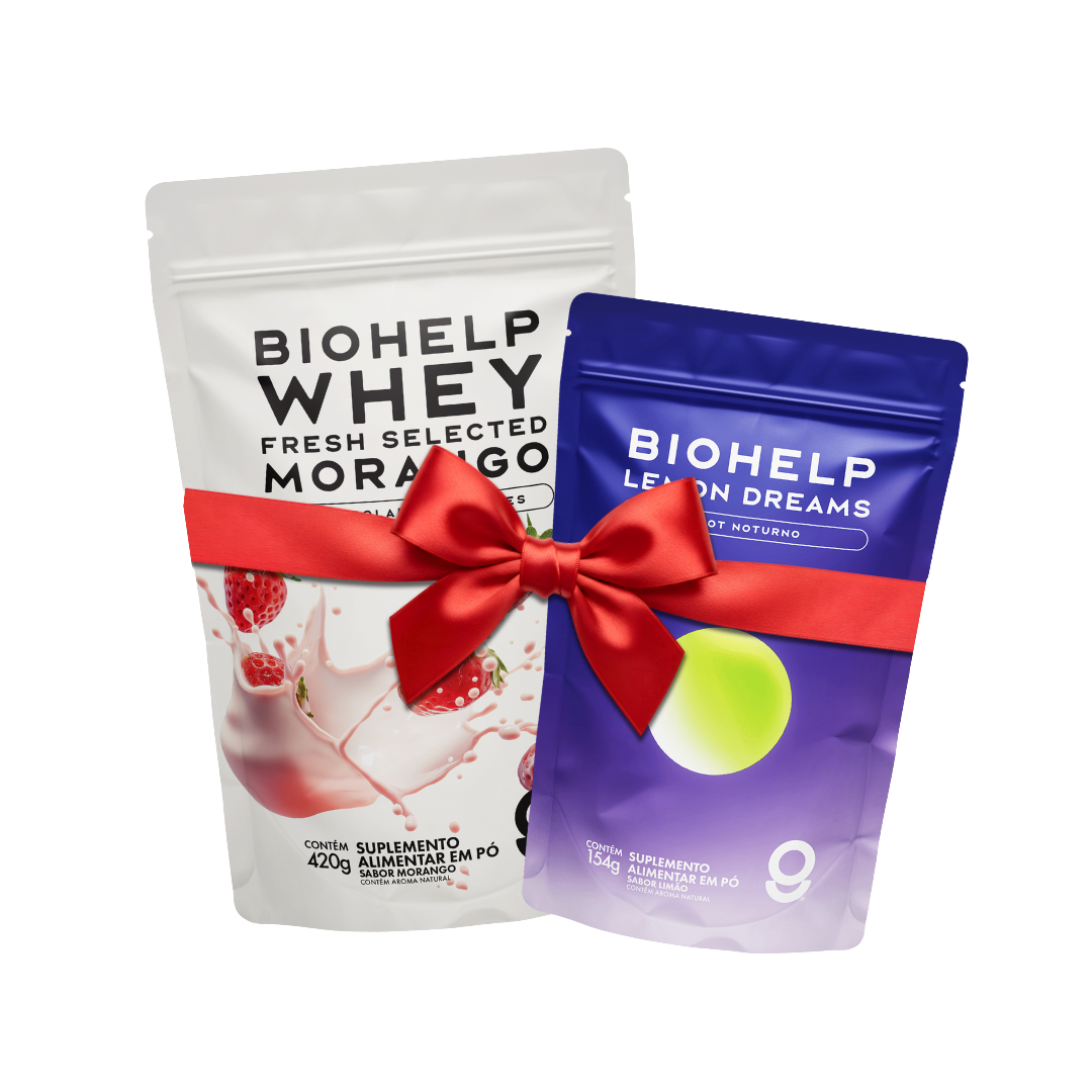 Lemon Dreams + Whey Morango 15 doses + Frete Grátis