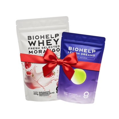 Lemon Dreams + Whey Morango 15 doses + Frete Grátis