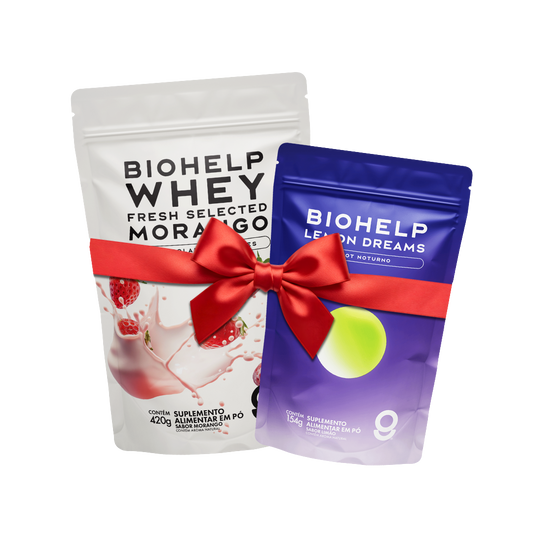 Lemon Dreams + Whey Morango 15 doses + Frete Grátis