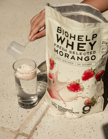 Whey Isolado Morango