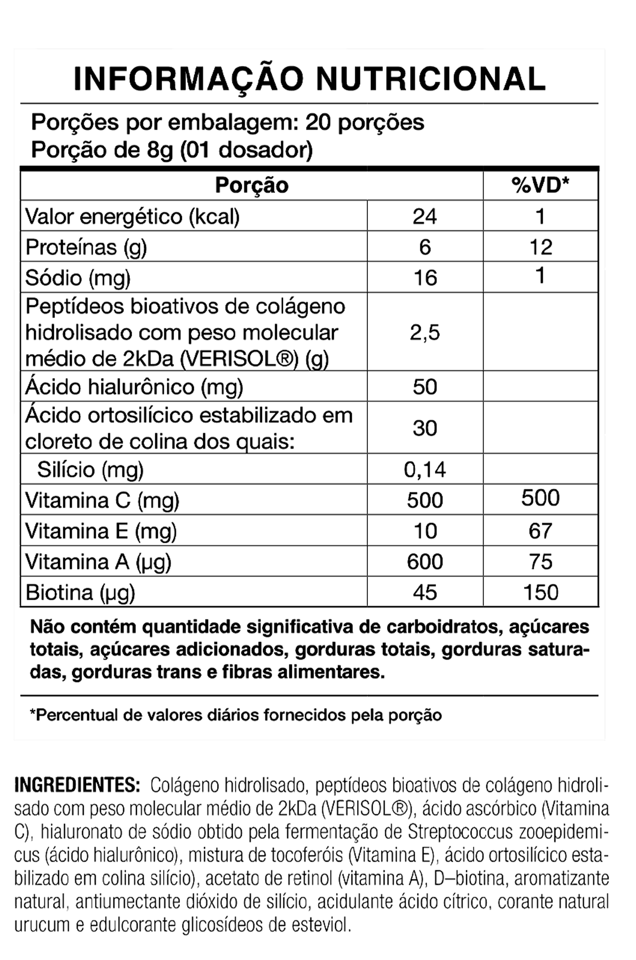 Colágeno Verisol Skin Glow