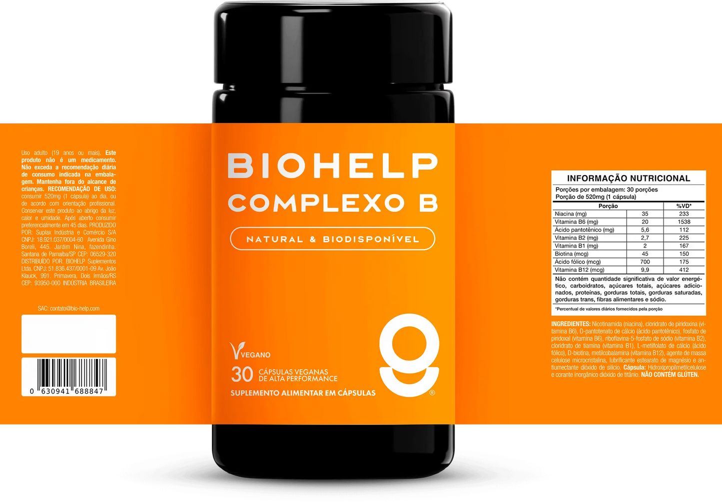 Complexo B BIOHELP