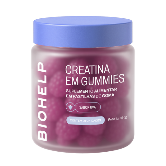 Creatina em Gummies Uva