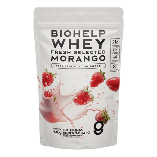 Whey Isolado Morango