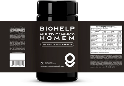 Multivitamínico Homem BIOHELP