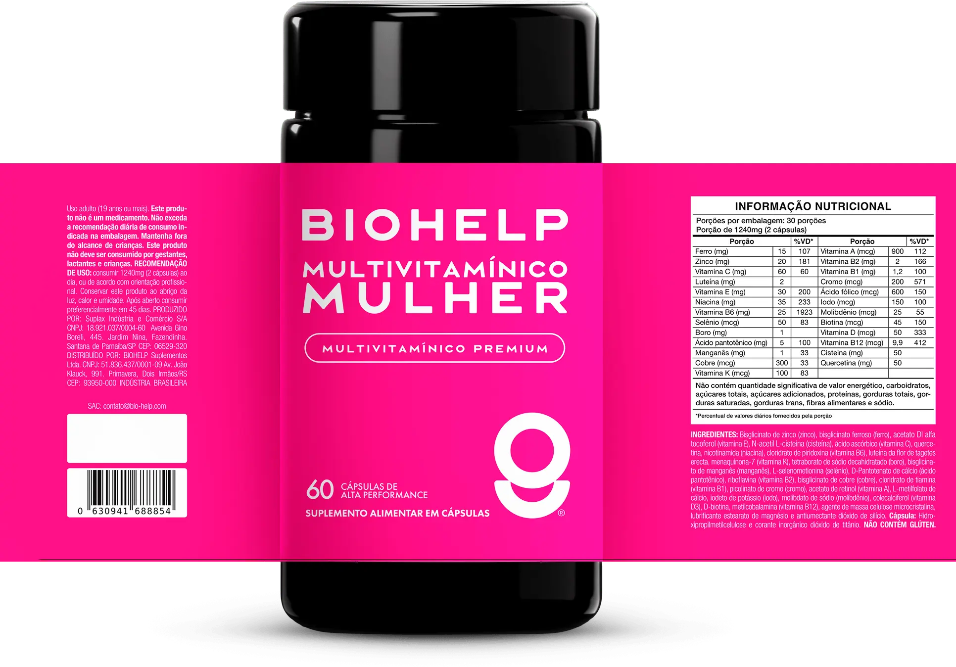 Multivitamínico Mulher BIOHELP