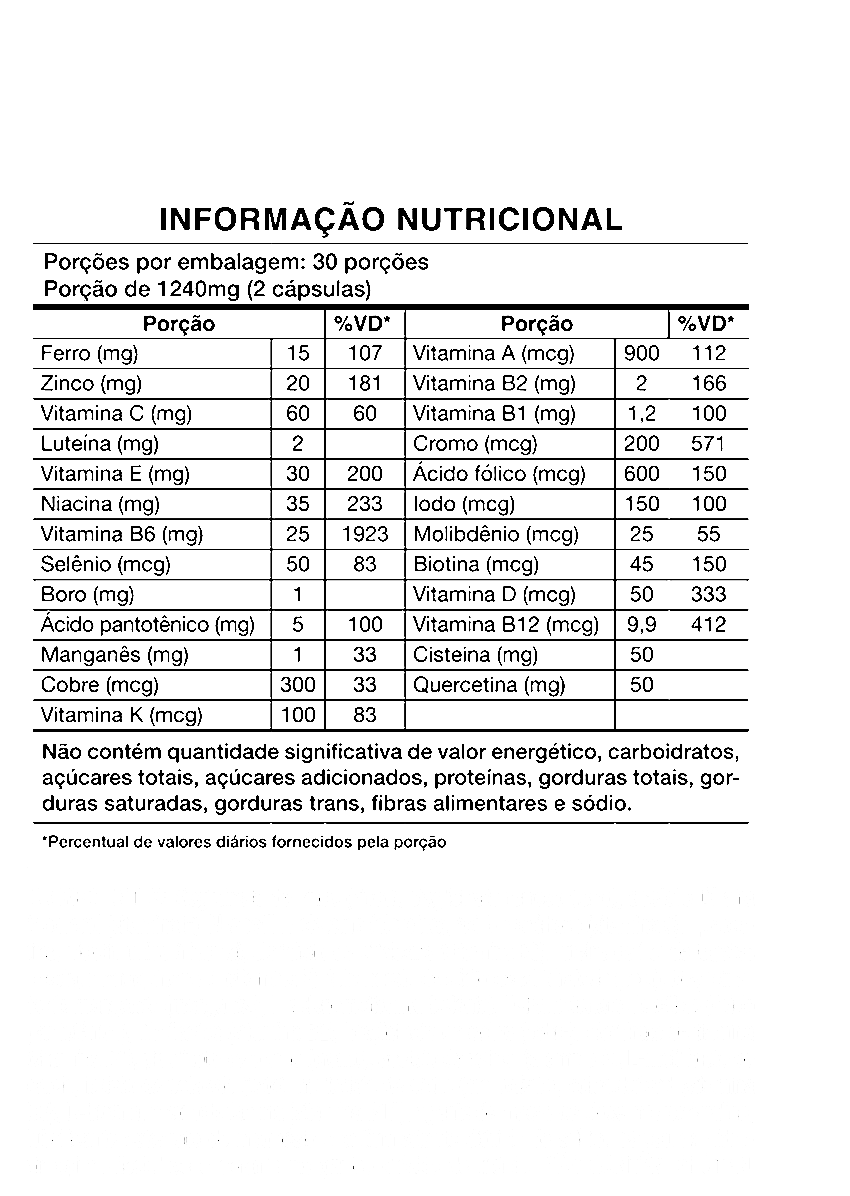 Multivitamínico Mulher BIOHELP