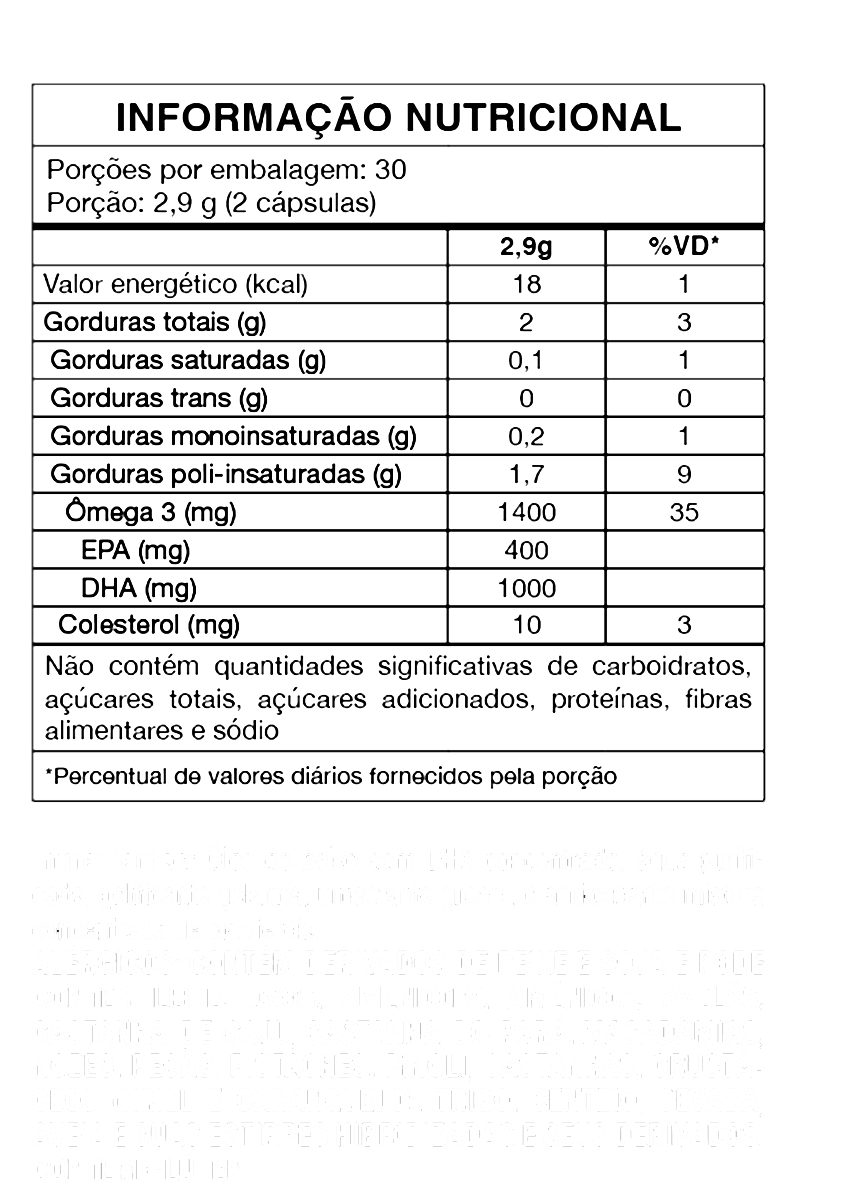 Ômega 3 - Ultra DHA BIOHELP