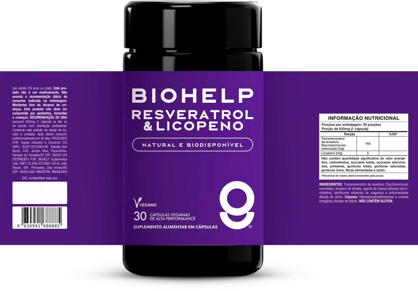 Resveratrol & Licopeno BIOHELP