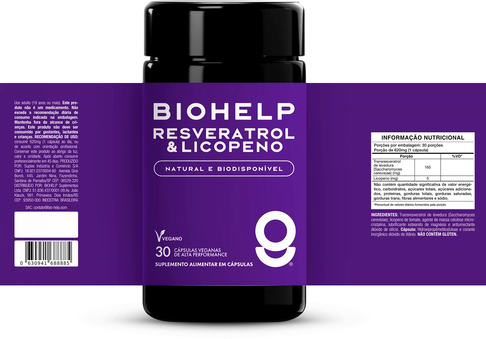 Resveratrol & Licopeno BIOHELP