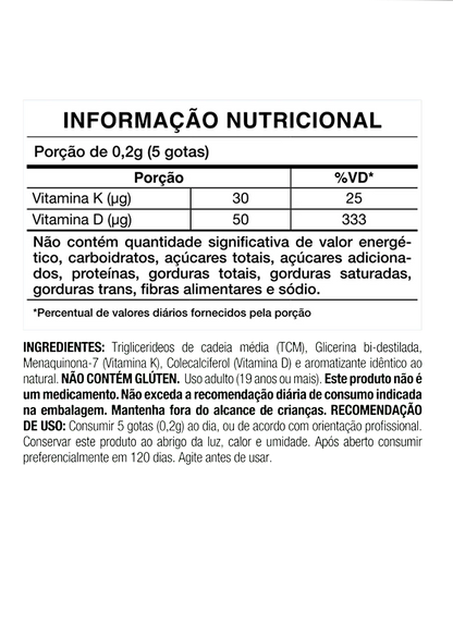 Vitamina D3+K2 BIOHELP