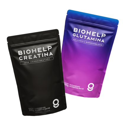 Creatina + Glutamina + Frete Grátis