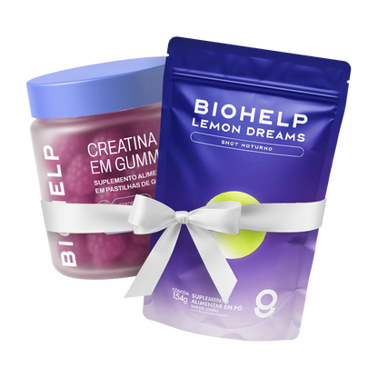 Lemons Dreams + Creatina em Gummies Uva + Frete Grátis