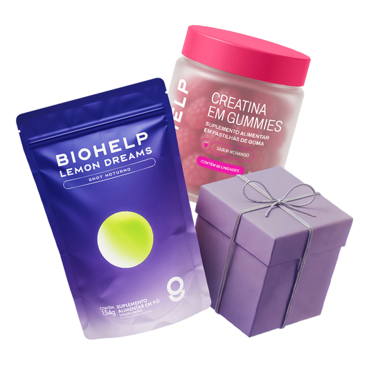 Lemons Dreams + Creatina em Gummies Morango + Presente Surpresa + Frete Grátis
