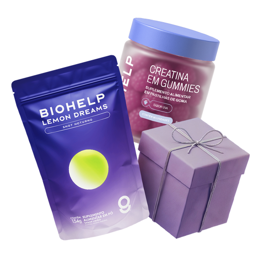 Lemons Dreams + Creatina em Gummies Uva + Presente Surpresa + Frete Grátis