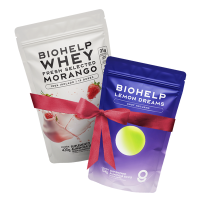 Lemon Dreams + Whey Morango (15 doses) + Frete Grátis