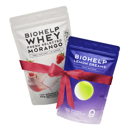Lemon Dreams + Whey Morango (15 doses) + Frete Grátis